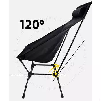 Кемпинговый стул для пляжа, сетчатая спинка для пикника, прочный, устойчивый к царапинам, легкий, спортивный, для рыбалки зелёный