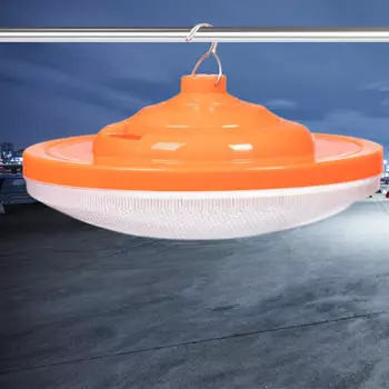 Кемпинговый светильник для палатки, 3 режима освещения, аварийное освещение, светодиодные лампы USB для ночных торговых палаток Dia 160MM 200W