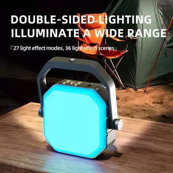 Кемпинговый светильник, лампы, RGB-лампа для палатки, патио, сада, приключений на открытом воздухе