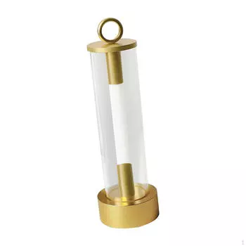 Кемпинговый светильник-ночник с регулируемой яркостью, настольный фонарь для вечеринок золотой