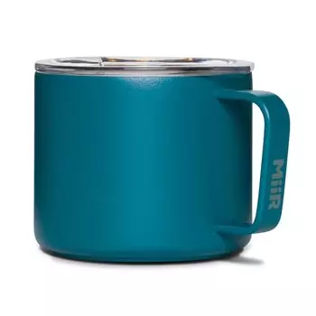 Кемпинговый вакуумный стакан из нержавеющей стали с выдвижной крышкой BPA 8 жидких унций MiiR, изолированный, стальной, с крышкой, бесплатный, призматический,