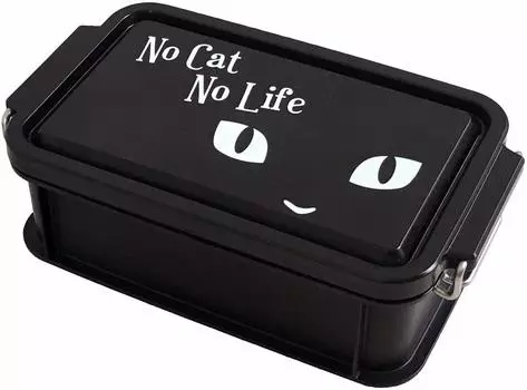 Ken Onishi Lunch Box NO CAT NO 600ml Lunch Box LIFE/Black AJX-1400