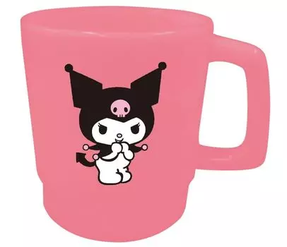 Пластиковая кружка Ken Onishi Sanrio Kuromi Pink 350 мл SRF-604