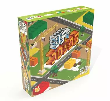 Kenbill Board Game City Blocks Japanese Version