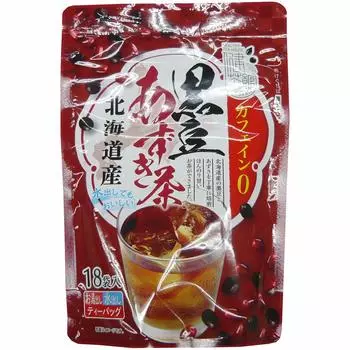 Kenchakan Hokkaido Black Bean Azuki Tea 18P 108g Tea Bag Decaf/Non-Caffeine