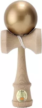 Кендама, изготовленная мастерами кендамы Сделано в Японии. Премиум-золотой конкурс. Кендама Ozora. Сертифицировано Японской ассоциацией кендамы. Прочная краска и