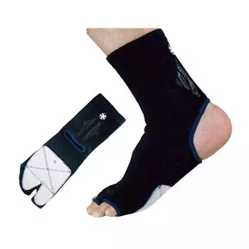 Kendo Bogu Com Kendo Защита лодыжки Поддерживающая подошва из холста Левая M