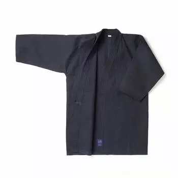 Kendo Honeycomb Waffle Kendo Navy Made of 170cm [Kakenshi] Gi, Dogi, Gi, Blue, Cotton,
