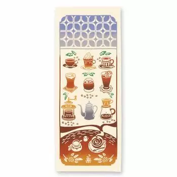 kenema Tenugui Hobby Coffee Shop 36 x 90 см Chusen Tenugui 50064 Хобби/Избранное