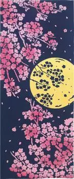 Kenema Tenugui Sakura Moonlit Cherry Blossoms