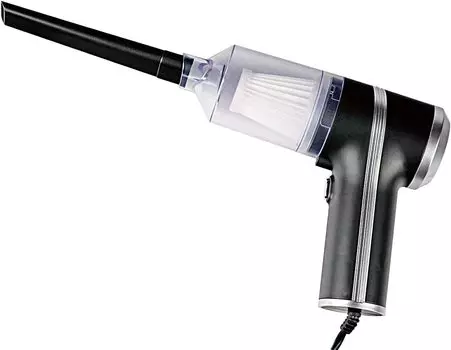 KENKO Автомобильный пылесос Handy Car Cleaner 5500 Па DC12 В Длина шнура питания от прикуривателя Моющийся фильтр HEPA В комплекте 2 насадки Черный 439616