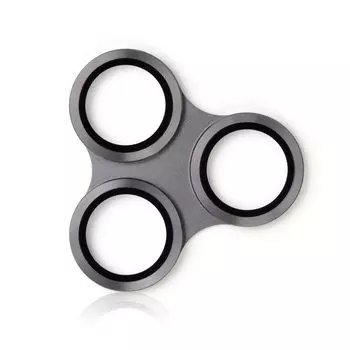 KENKO Аксессуары для iPhone Защитная пленка для смартфона iPhone 16 MAX из серого титана с закаленным стеклом и цветной алюминиевой рамкой с коэффициентом пропускания или более