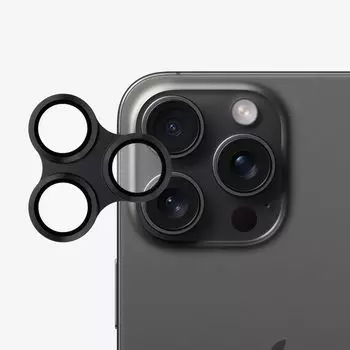 KENKO Аксессуары для iPhone Защитная пленка для смартфона iPhone 15 MAX, черное закаленное стекло, цветная алюминиевая рамка, коэффициент пропускания или больше, твердость 9H