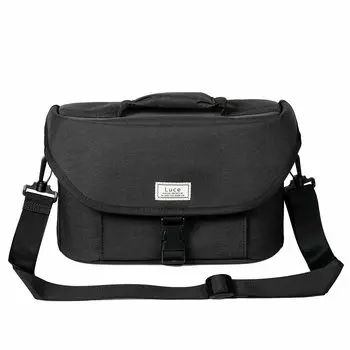 Kenko Camera Bag Luce Shoulder Bag L Simple Design Maximum Capacity 4L Mirrorless Camera Lens Interchangeable Lens Storage DGY L + + AOS-LU1SH