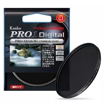 KENKO Фильтр камеры PRO1D Pro ND16 77 мм для регулировки интенсивности света 277447 (W)