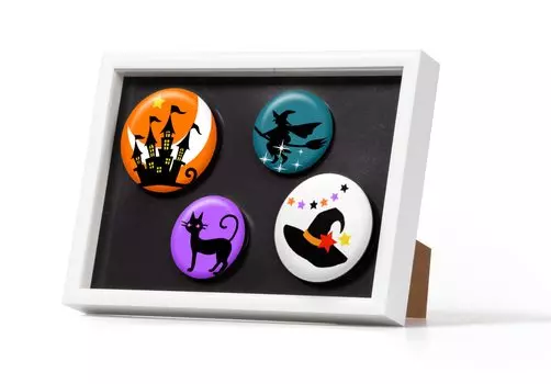 KENKO Магнитная рамка для фотографий, размер 2 л, для значков и магнитов, поверхность для приклеивания 119 x 170 мм, подставка в комплекте, цвет белый PAC-2L-WH