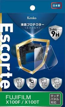 KENKO Защитная пленка для ЖК-дисплея Защитная пленка для ЖК-дисплея Escorte FUJIFILM для твердости 9H Водоотталкивающее покрытие Обработка без пузырьков Прозрачный X-T30/X-100T/X-100F