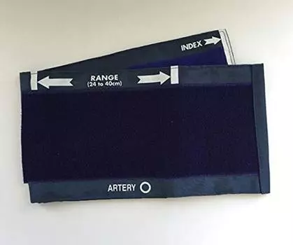 Kent Medico Nylon Standard 1099F522 Cuff, Medium, Type, Adult, чёрный