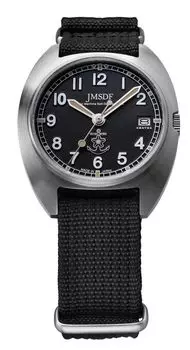 [KENTEX] Часы JSDF Classic Standard Navy S798M-03 мужские черные