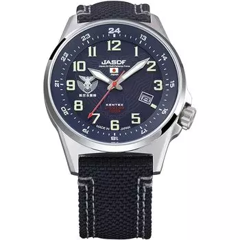 [KENTEX] часы JSDF STANDARD солнечные Воздушные силы самообороны модель военная S715M-02 синий