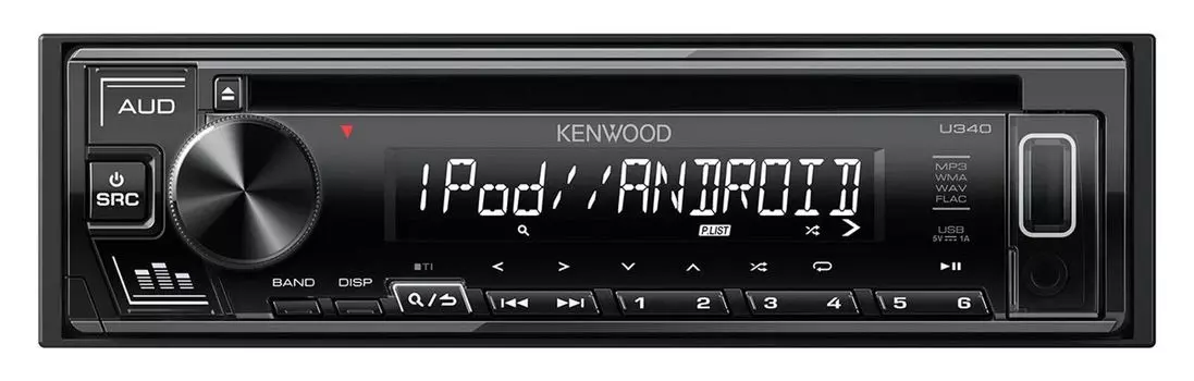 Kenwood 1DIN аудио дека U340W KENWOOD