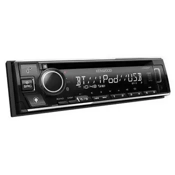 Kenwood 1DIN ресивер U342BT MP3 WMA AAC WAV FLAC совместимый CD USB iPod Bluetooth Kenwood
