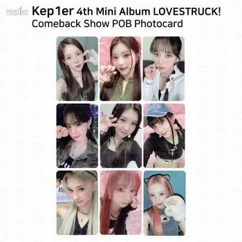 Kep1er 4-й мини-альбом Love Struck! Вернись Показать POB Фотокарточка KPOP K-POP