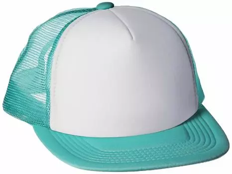 Кепка 00700 Aqua x White Japan [Print Star] Мужская F-(БЕСПЛАТНЫЙ размер)