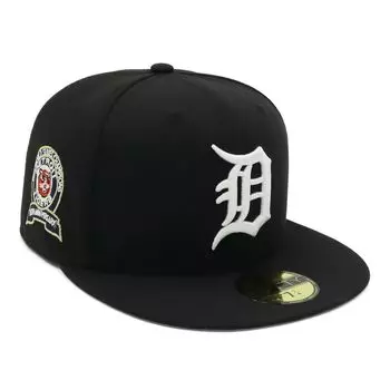 Кепка 59FIFTY Боковая нашивка ONSPOTZ Custom Made DET Черная 7 59Fifty Боковая нашивка Mlb Detroit Tigers [New Era] 1/4