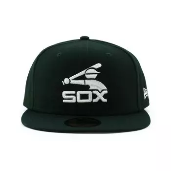 Кепка 59FIFTY Chicago White Sox MLB TEAM BASIC CAP CHICAGO WHITE SOX 5950 Шляпа Зеленая [New Era] 7-5/8 [Товар]