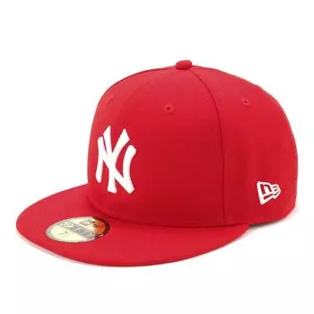 Кепка 59FIFTY New York Yankees Scarlet [New Era]