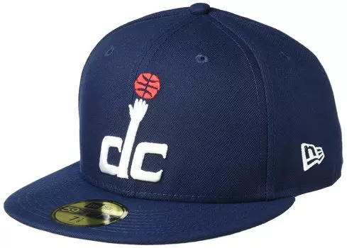 Кепка 59FIFTY с низким профилем Cooperstown Washington Wizards Oceanside Blue [New Era] 62.5см