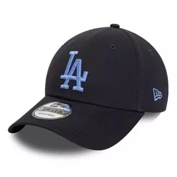 Кепка 940 9FORTY Adjuster Free Size LA Cotton Baseball Cap Hat Gender Free [New Era] Mens Womens (Бесплатно, LA-Черный/Синий) [Элемент]