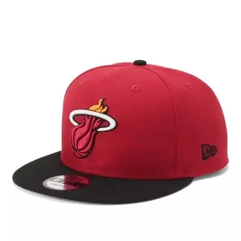 Кепка 9FIFTY Miami Heat красная x черная [New Era]