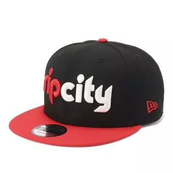 Кепка 9FIFTY Portland Trail Blazers [New Era] черная/красная