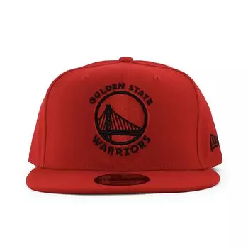 Кепка 9FIFTY Snapback NBA TEAM BASIC SNAPBACK CAP 950 Шляпа Баскетбол СПОРТИВНАЯ КЕПКА Голден Стэйт Уорриорз [New Era] (золотой (красный)) [Элемент]