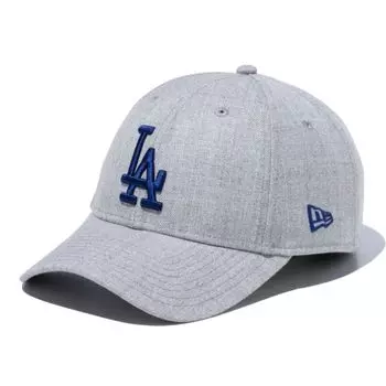 Кепка 9FORTY 60509154 Los Angeles Dodgers Heather Grey Dark Royal [New Era] (56,8-60,6 см)