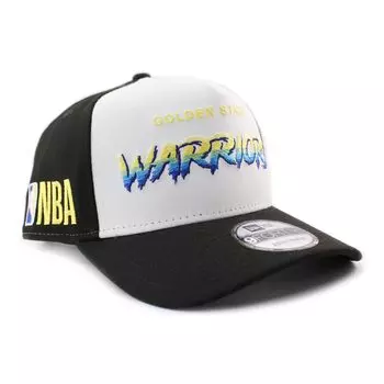Кепка 9FORTY Golden State Warriors NBA SNAPBACK CAP BLACK GOLDEN STATE WARRIORS Баскетбол 940 Шляпа AF [New Era] A-FRAME A-Frame [Б/у] чёрный