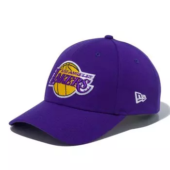 Кепка 9FORTY Los Angeles Lakers Настоящий фиолетовый Свободный [New Era]
