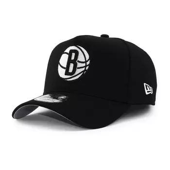 Кепка 9FORTY SNAPBACK CAP 940 Кепка MLB NFL NBA MLS Snapback Бесплатно Brooklyn Nets [New Era] A-FRAME A-Frame (JP, Алфавит, Размер, (черный)) [Элемент]