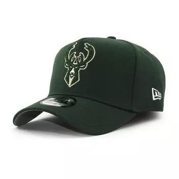 Кепка 9FORTY Snapback Milwaukee Bucks NBA SNAPBACK CAP MILWAUKEE BUCKS 940 Кепка Trucker Cap [New Era] A-FRAME A-Frame [Предмет] зелёный