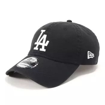 Кепка 9TWENTY Low Cap MLB LA 920 WASHED LOSDOD BLK SWHT 25J [New Era] Черный/Белый M/L