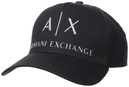 Кепка Armani 0AXAS, черная, EU, один размер [AX Exchange] 954039/CC513 МУЖСКАЯ (БЕСПЛАТНЫЙ размер) чёрный