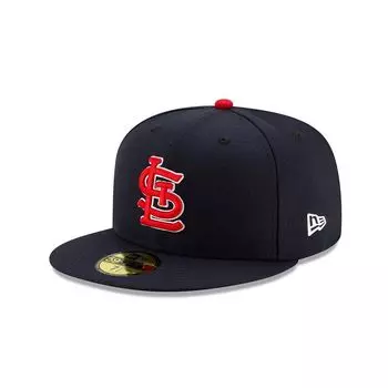 Кепка аутентичная плоская козырек MLB 7 ACPERF STLCAR ALT 25J [New Era] STL/Alternate 5/8