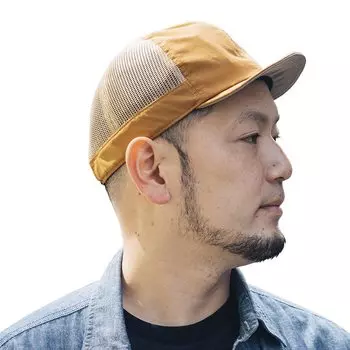 Кепка BALL HIKE MESH CAP Rokuyon Cross Hat Mesh Cap Umpire Cap с водоотталкивающей пропиткой XL Camel [Nakota] верблюд