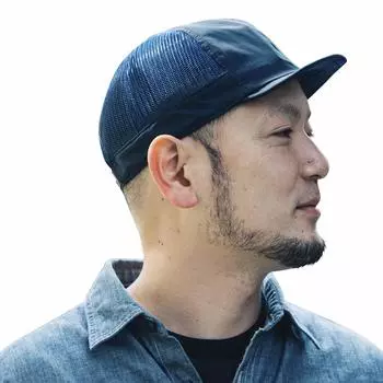 Кепка BALL HIKE MESH CAP Rokuyon Cross Hat Mesh Cap Umpire Cap Water Repellent Free Size Navy [Nakota] тёмно-синий