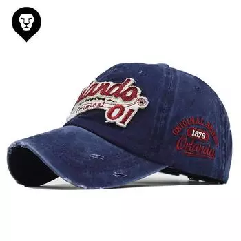 Кепка бейсбольная летняя Cowboy 01 Oakland Orlando с вышитыми буквами, солнцезащитная шляпа Adjustable