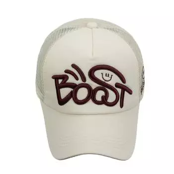 Кепка бейсбольная сетка с вышивкой OOS, кепка с козырьком для улицы чёрный