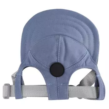 Кепка-бейсболка от солнца для питомцев на четыре сезона, модная, регулируемая, легкая, с козырьком, синяя, M M синий