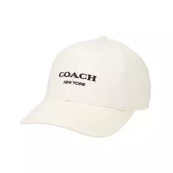 Кепка бейсболка с вышивкой CAA64 CHK Chalk [Coach] M/L [Товар]